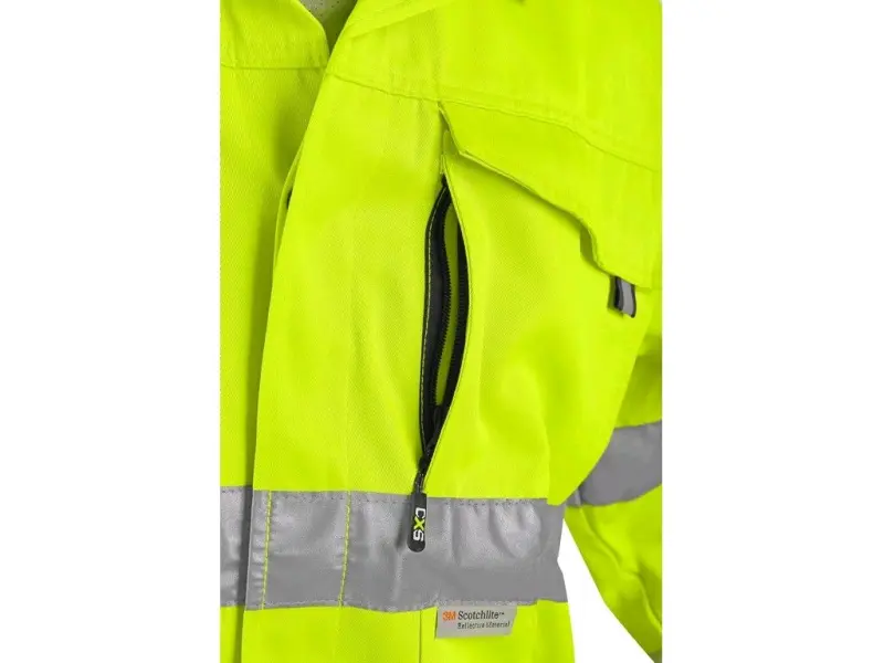 Blůza CXS NORWICH, výstražná, pánská, žluto-modrá, vel. 68